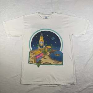 Vintage 1999 Giant Jimmy Buffett Beach House On The Moon Tee